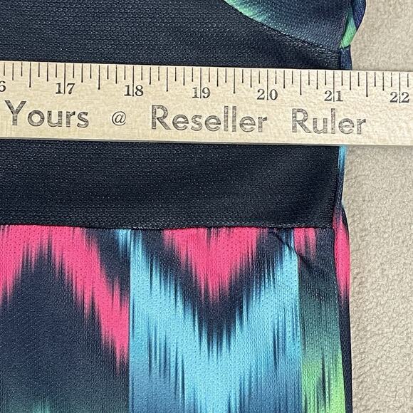 Primark Polo Shirt Mens M Multicolor Golf Performance Dazed Print Short Sleeve - Picture 4 of 10